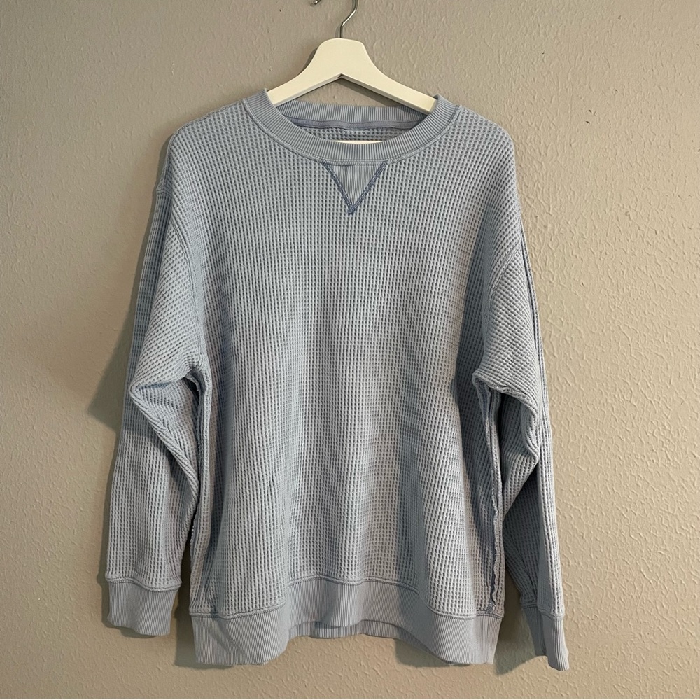 Aerie Waffle Pullover